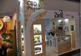 2in1 Exhibition stand construction