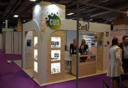 2in1 Exhibition stand construction