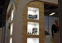 2in1 Exhibition stand construction