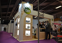 2in1 Exhibition stand construction