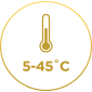 Wide temperature range icon