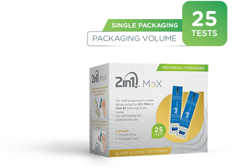 25 Tests Single Packaging